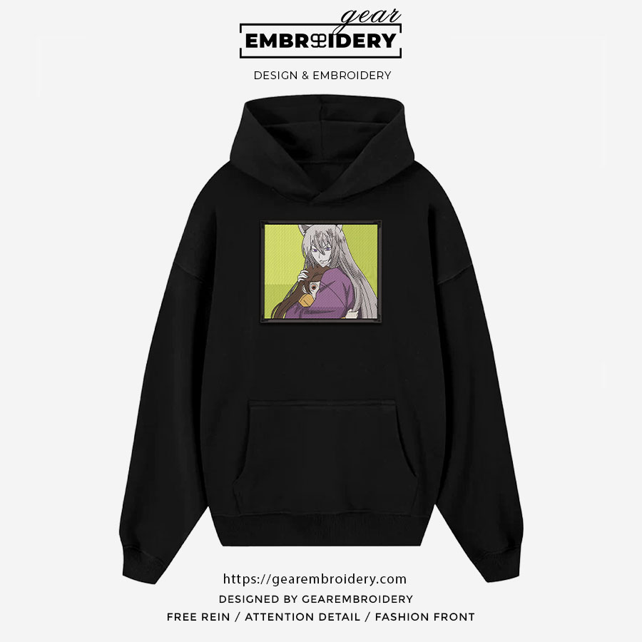Tomoe kamisama kiss Anime Embroidered Design Personalized Embroidered T Shirt Sweatshirt Hoodie Clothing OT074