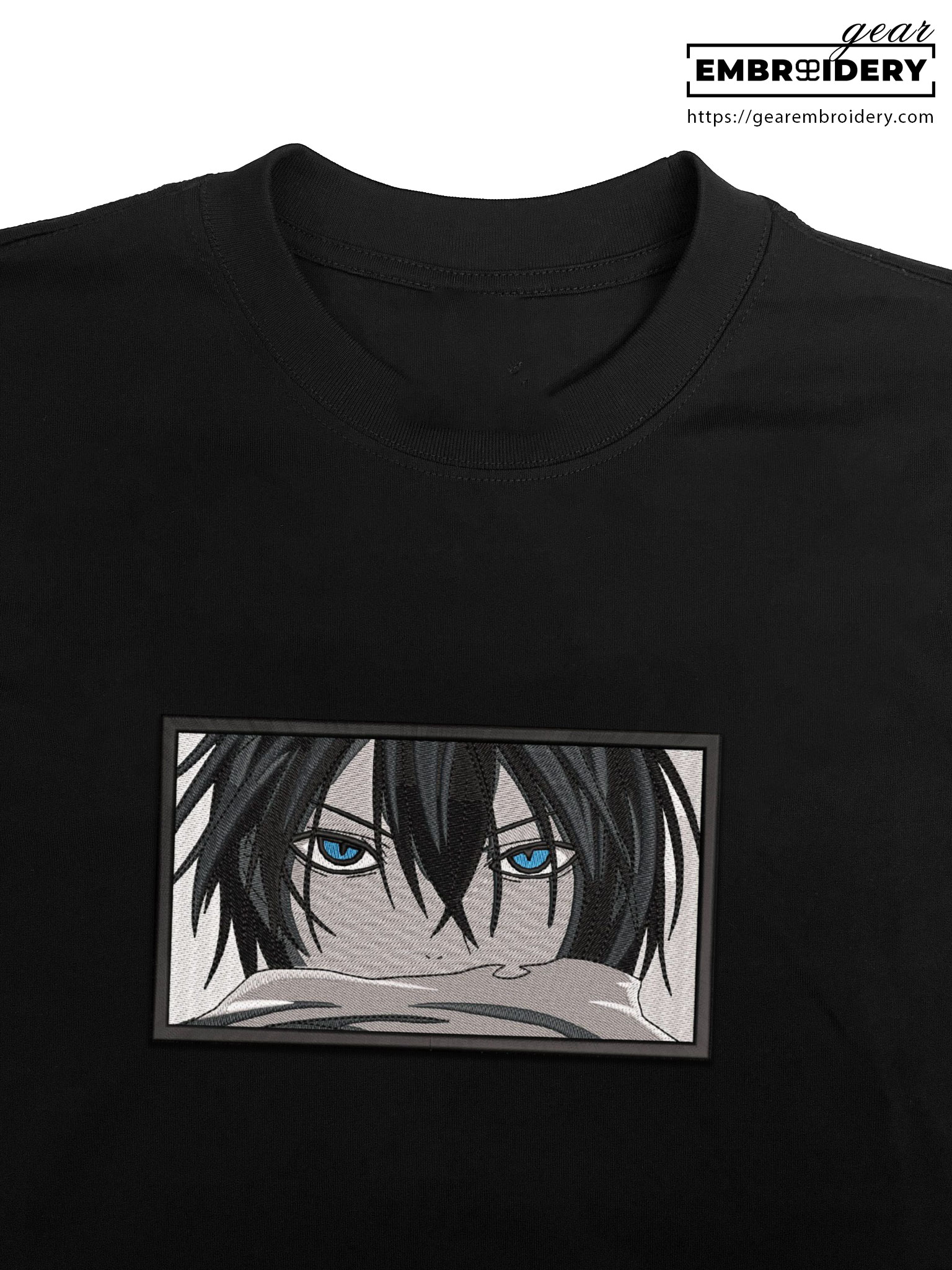 Yato noragami Anime Embroidered Design Personalized Embroidered T Shirt Sweatshirt Hoodie Clothing OT078