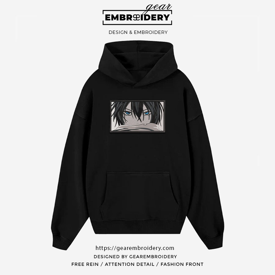 Yato noragami Anime Embroidered Design Personalized Embroidered T Shirt Sweatshirt Hoodie Clothing OT078