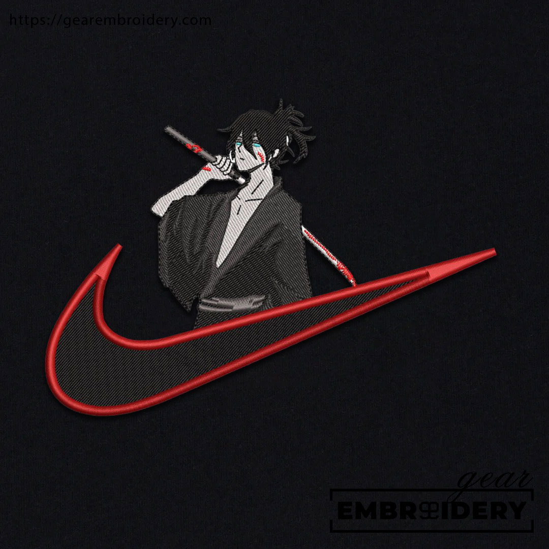 Yato swoosh noragami nike Anime Embroidered Design Personalized Embroidered T Shirt Sweatshirt Hoodie Clothing OT079