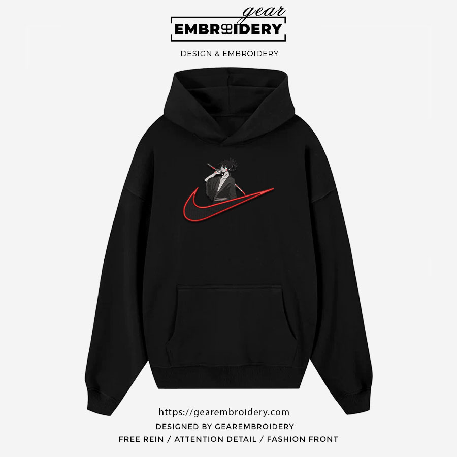Yato swoosh noragami nike Anime Embroidered Design Personalized Embroidered T Shirt Sweatshirt Hoodie Clothing OT079