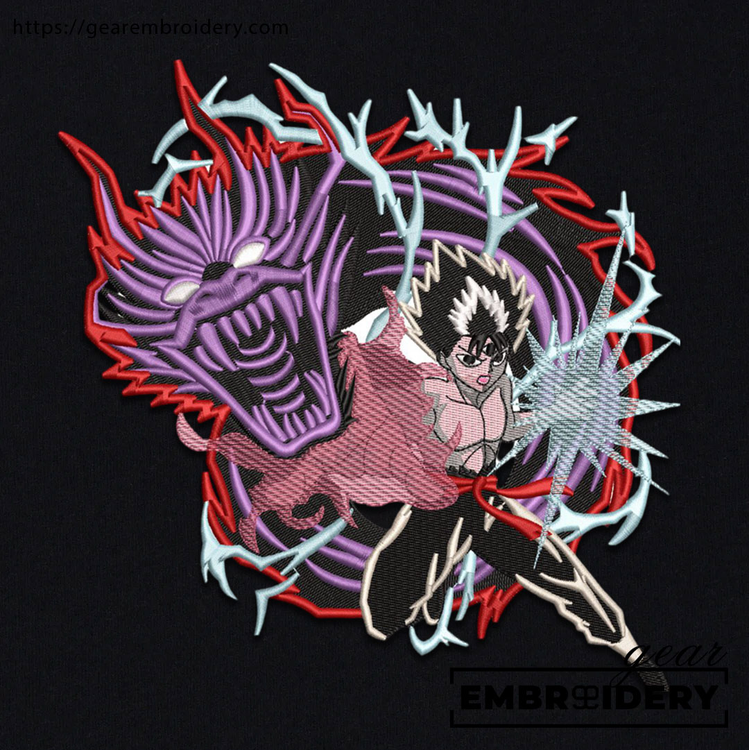 Yuyu hakusho hiei yuyu hakusho Anime Embroidered Design Personalized Embroidered T Shirt Sweatshirt Hoodie Clothing OT088