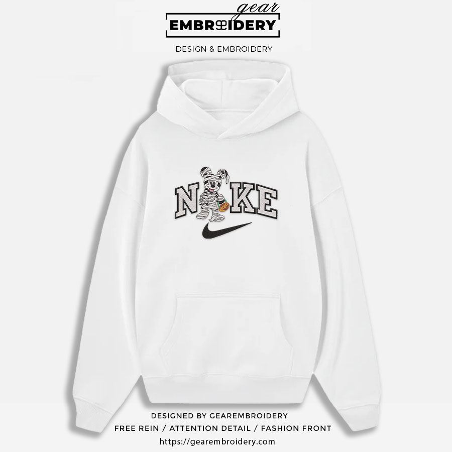 Mickey halloween Mickey Mouse Embroidered Personalized Embroidered T Shirt Sweatshirt Hoodie Clothing MKM005