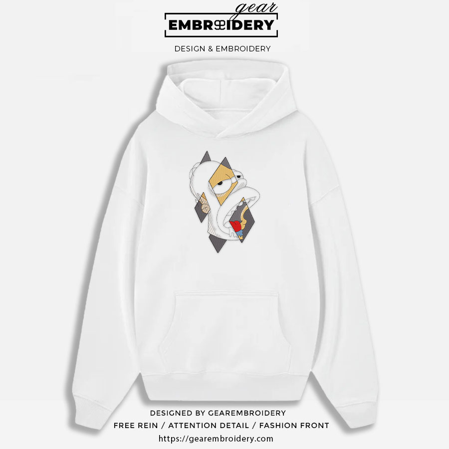 Homer Simpsons Embroidered Design Personalized Embroidered T Shirt Sweatshirt Hoodie Clothing S118