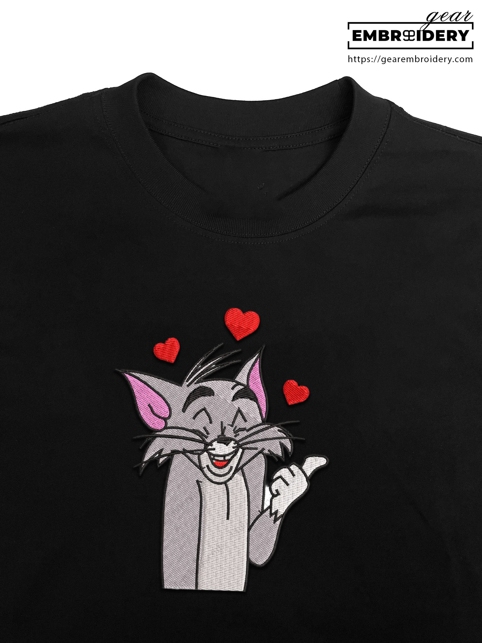Tom Tom & Jerry Personalized Embroidered T Shirt Sweatshirt Hoodie Clothing TJ005
