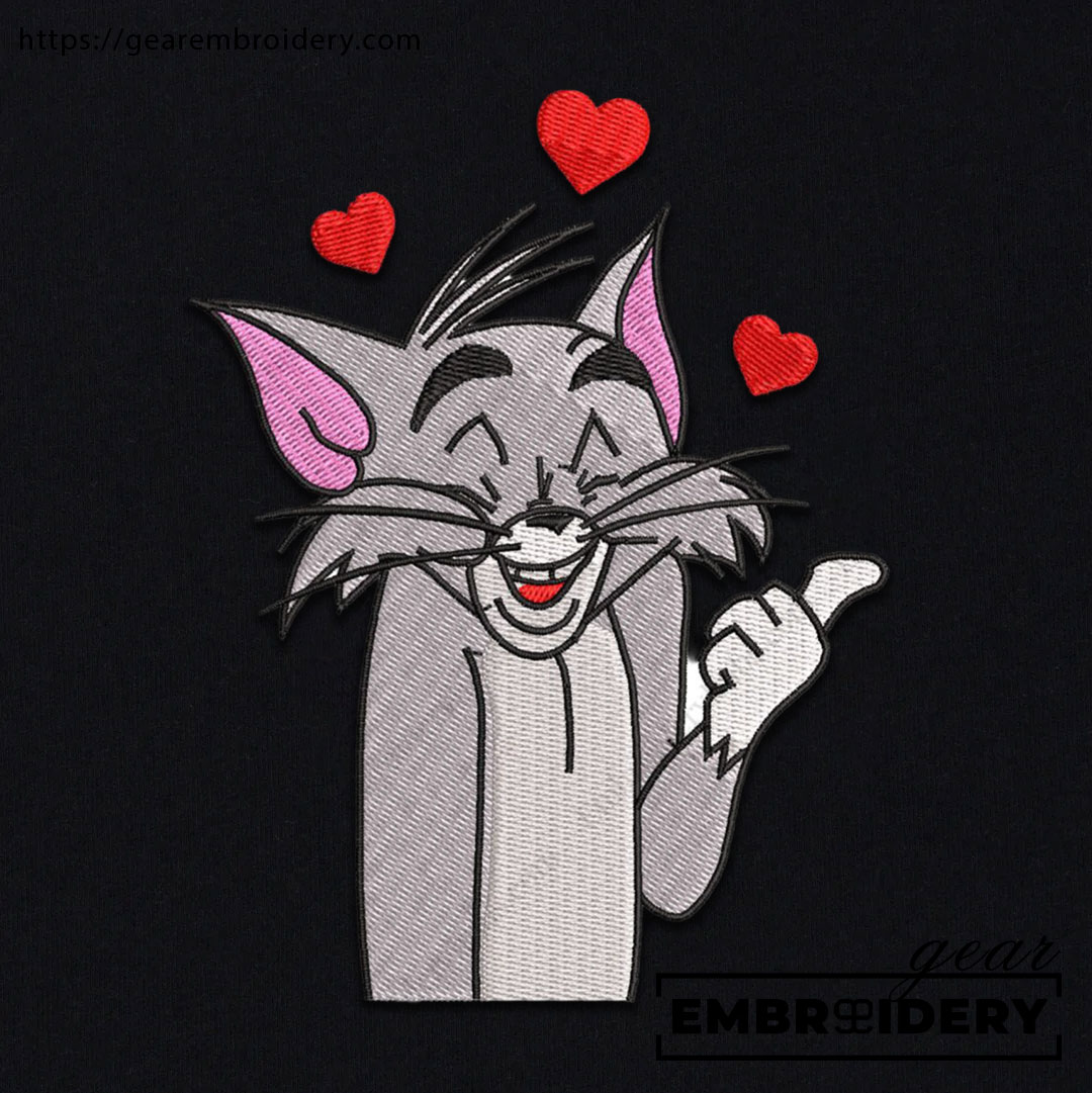 Tom Tom & Jerry Personalized Embroidered T Shirt Sweatshirt Hoodie Clothing TJ005