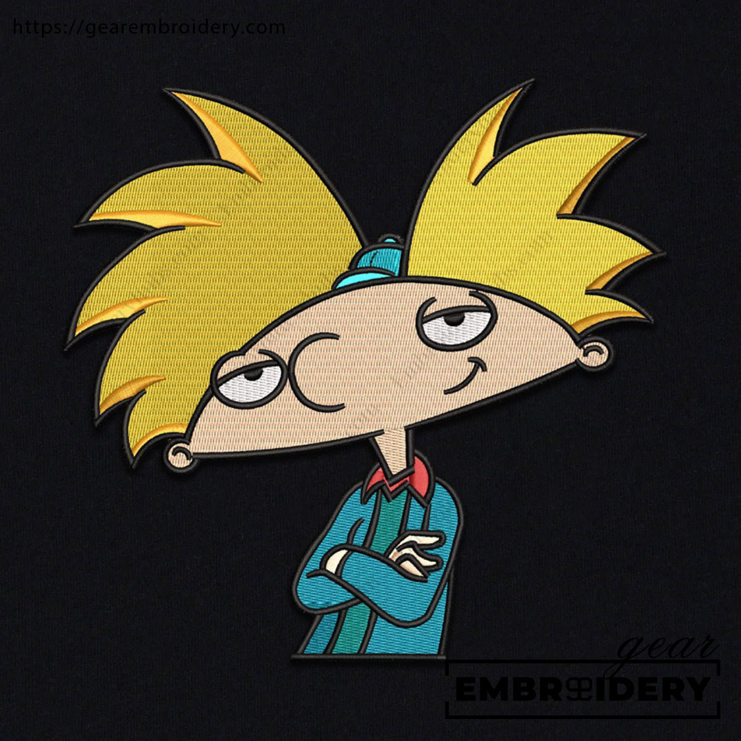 Arnold hey arnold Embroidered Personalized Embroidered T Shirt Sweatshirt Hoodie Clothing OTC001