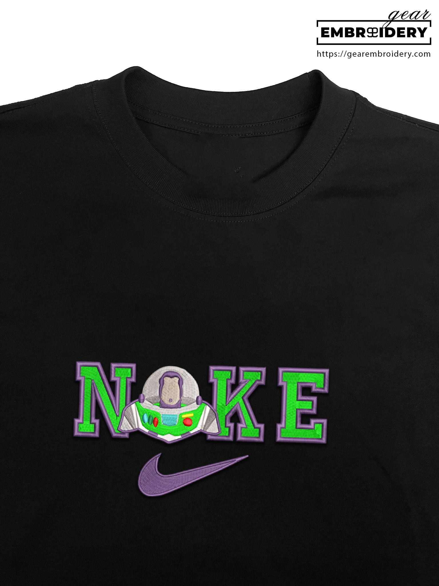 Buzz lightyear toy story Embroidered Personalized Embroidered T Shirt Sweatshirt Hoodie Clothing OTC011