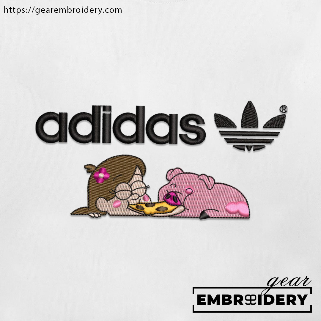 Star and pig star vs the forces of evil Embroidered Personalized Embroidered T Shirt Sweatshirt Hoodie Clothing OTC048