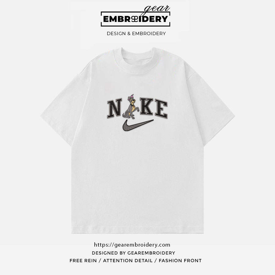 Tramp lady and the tramp Embroidered Personalized Embroidered T Shirt Sweatshirt Hoodie Clothing OTC051