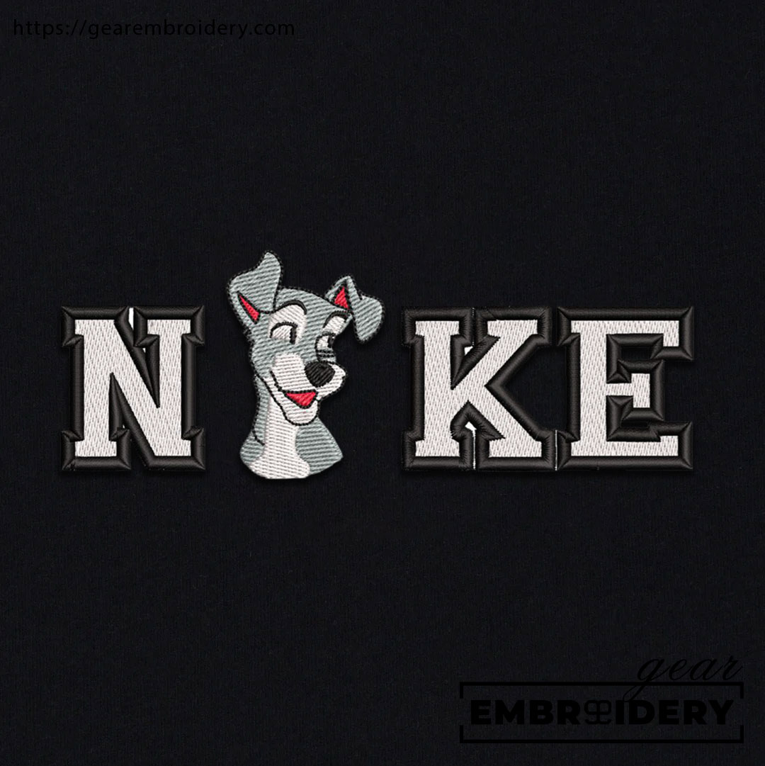 Tramp lady and the tramp Embroidered Personalized Embroidered T Shirt Sweatshirt Hoodie Clothing OTC052