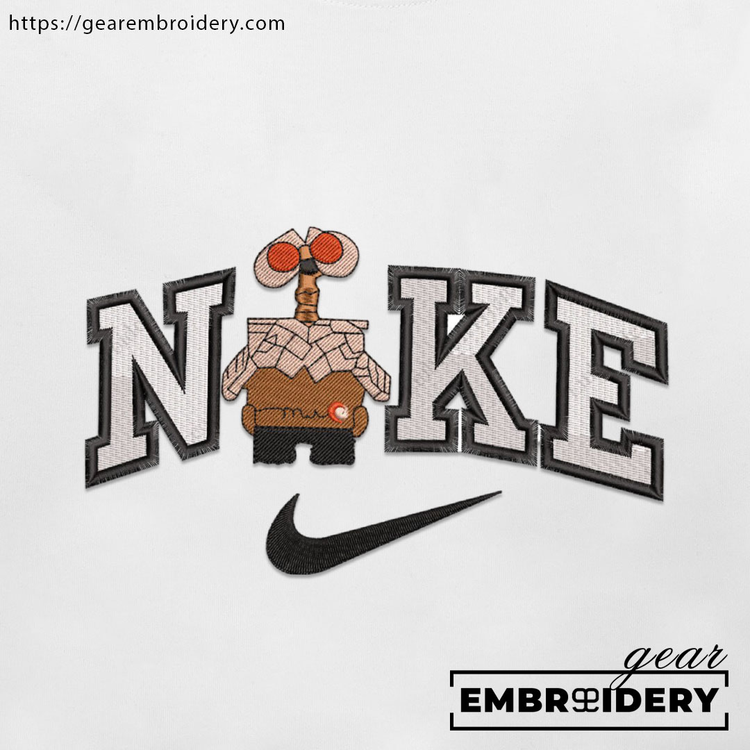 Wall e wall e Embroidered Personalized Embroidered T Shirt Sweatshirt Hoodie Clothing OTC057