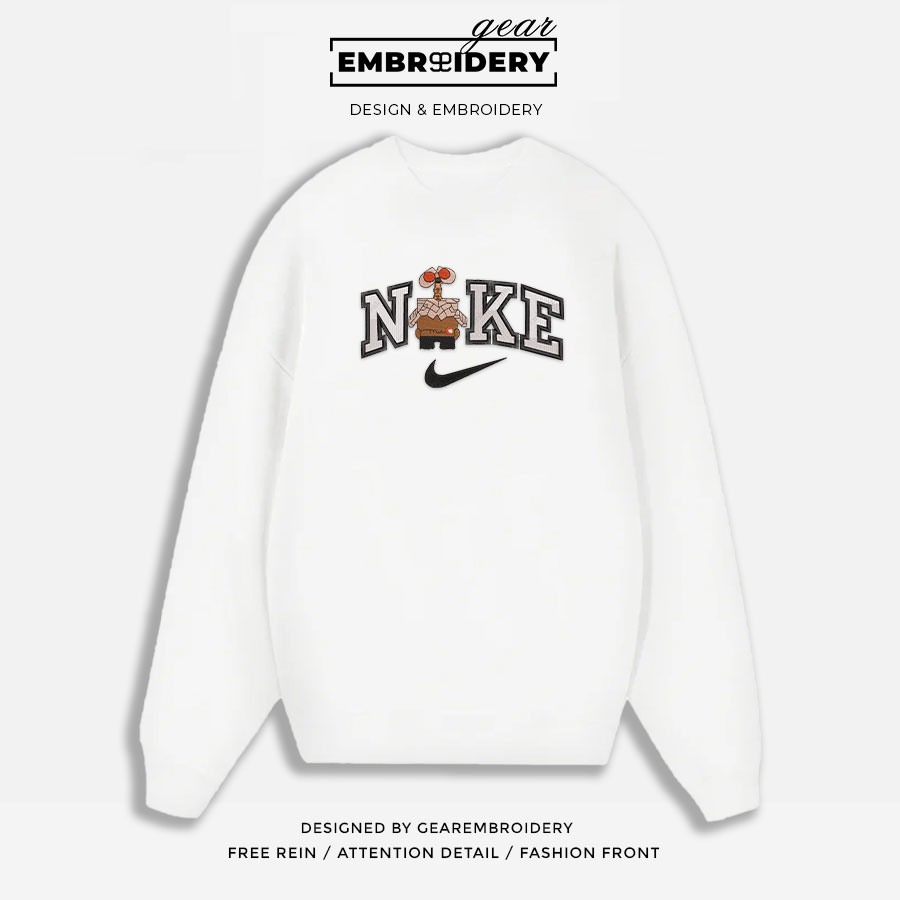 Wall e wall e Embroidered Personalized Embroidered T Shirt Sweatshirt Hoodie Clothing OTC057