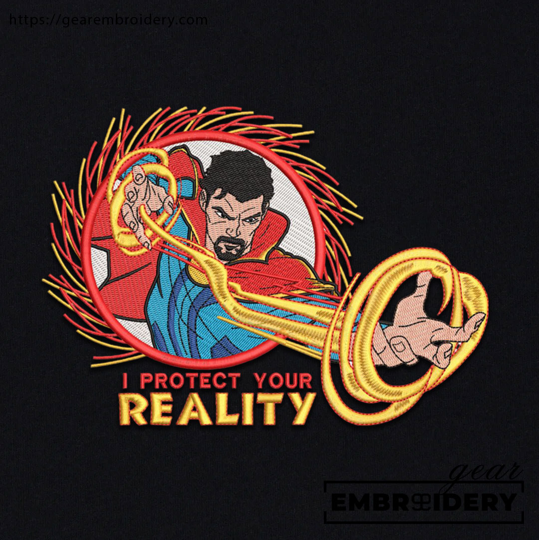 Dr strange dr strange superhero Embroidered Personalized Embroidered T Shirt Sweatshirt Hoodie Clothing SPH021