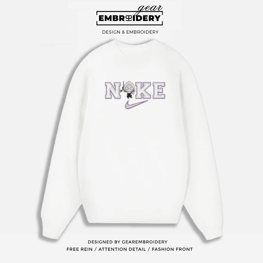 Gwen spiderman superhero Embroidered Personalized Embroidered T Shirt Sweatshirt Hoodie Clothing SPH030