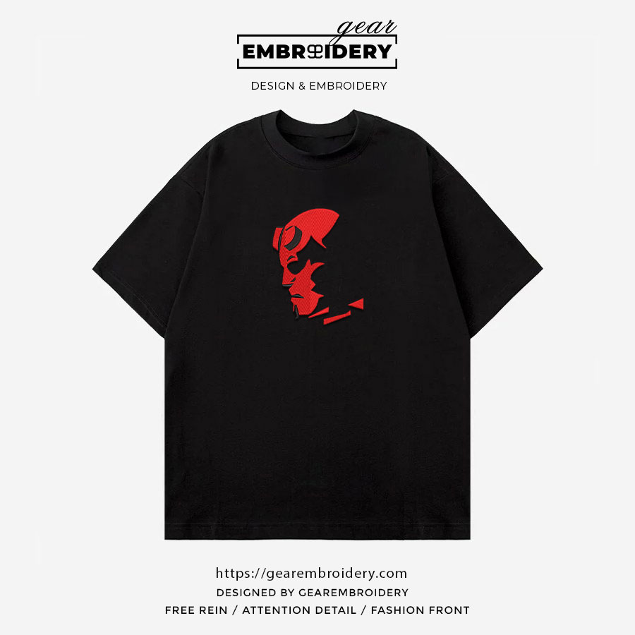 Hellboy hellboy superhero Embroidered Personalized Embroidered T Shirt Sweatshirt Hoodie Clothing SPH032