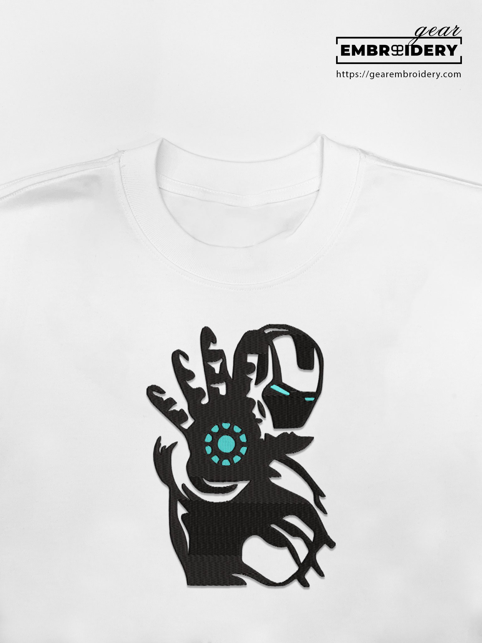 Iron man iron man superhero Embroidered Personalized Embroidered T Shirt Sweatshirt Hoodie Clothing SPH039