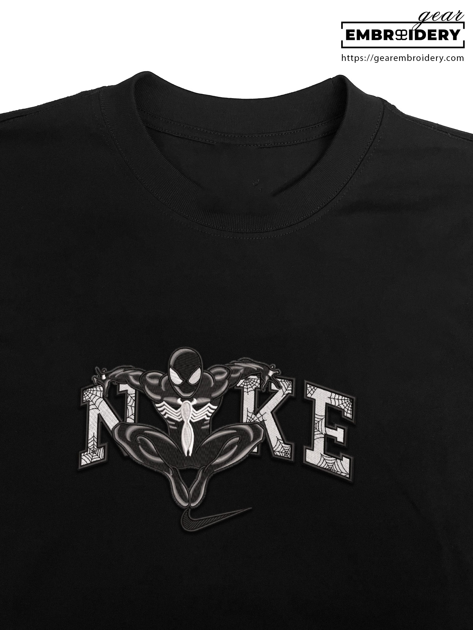 Spiderman nike spiderman superhero Embroidered Personalized Embroidered T Shirt Sweatshirt Hoodie Clothing SPH063