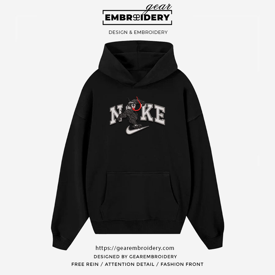 Venom nike venom superhero Embroidered Personalized Embroidered T Shirt Sweatshirt Hoodie Clothing SPH084