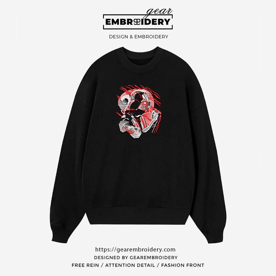 Darth vadar star wars Embroidered Personalized Embroidered T Shirt Sweatshirt Hoodie Clothing MS010