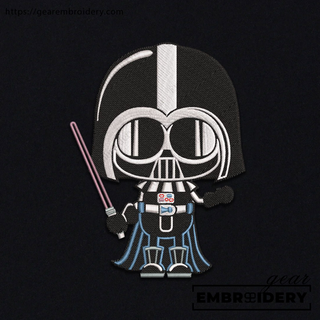 Darth vadar star wars Embroidered Personalized Embroidered T Shirt Sweatshirt Hoodie Clothing MS011