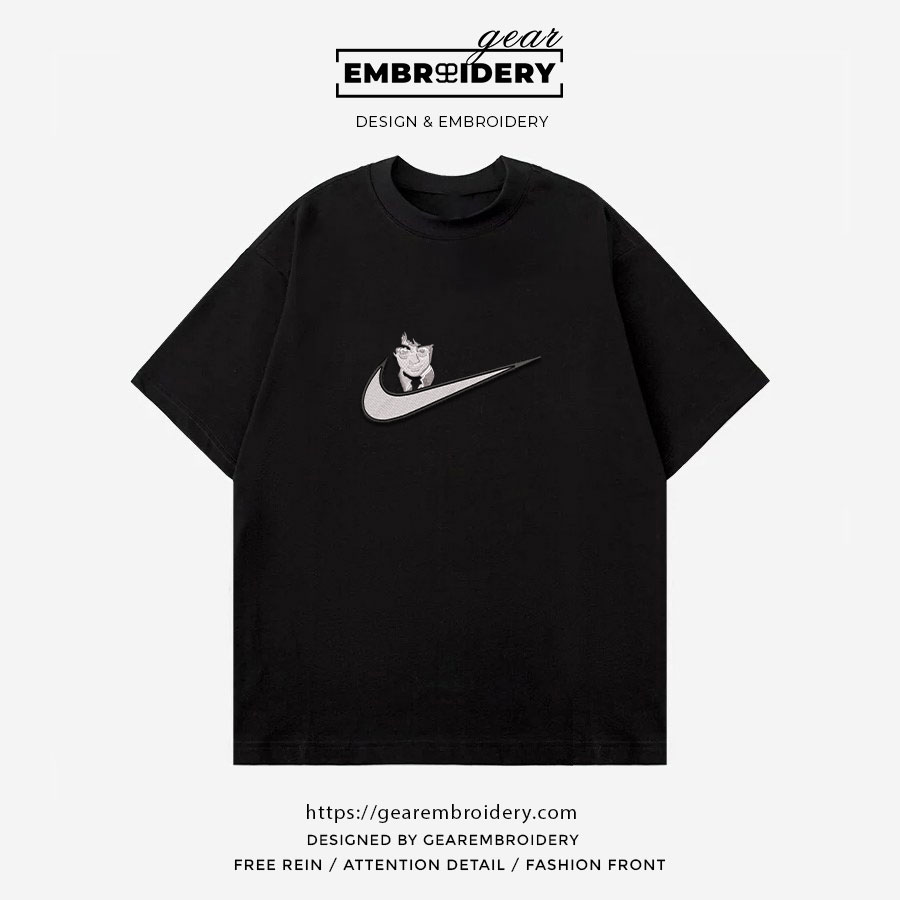 Harry potter swoosh harry potter Embroidered Personalized Embroidered T Shirt Sweatshirt Hoodie Clothing MS029