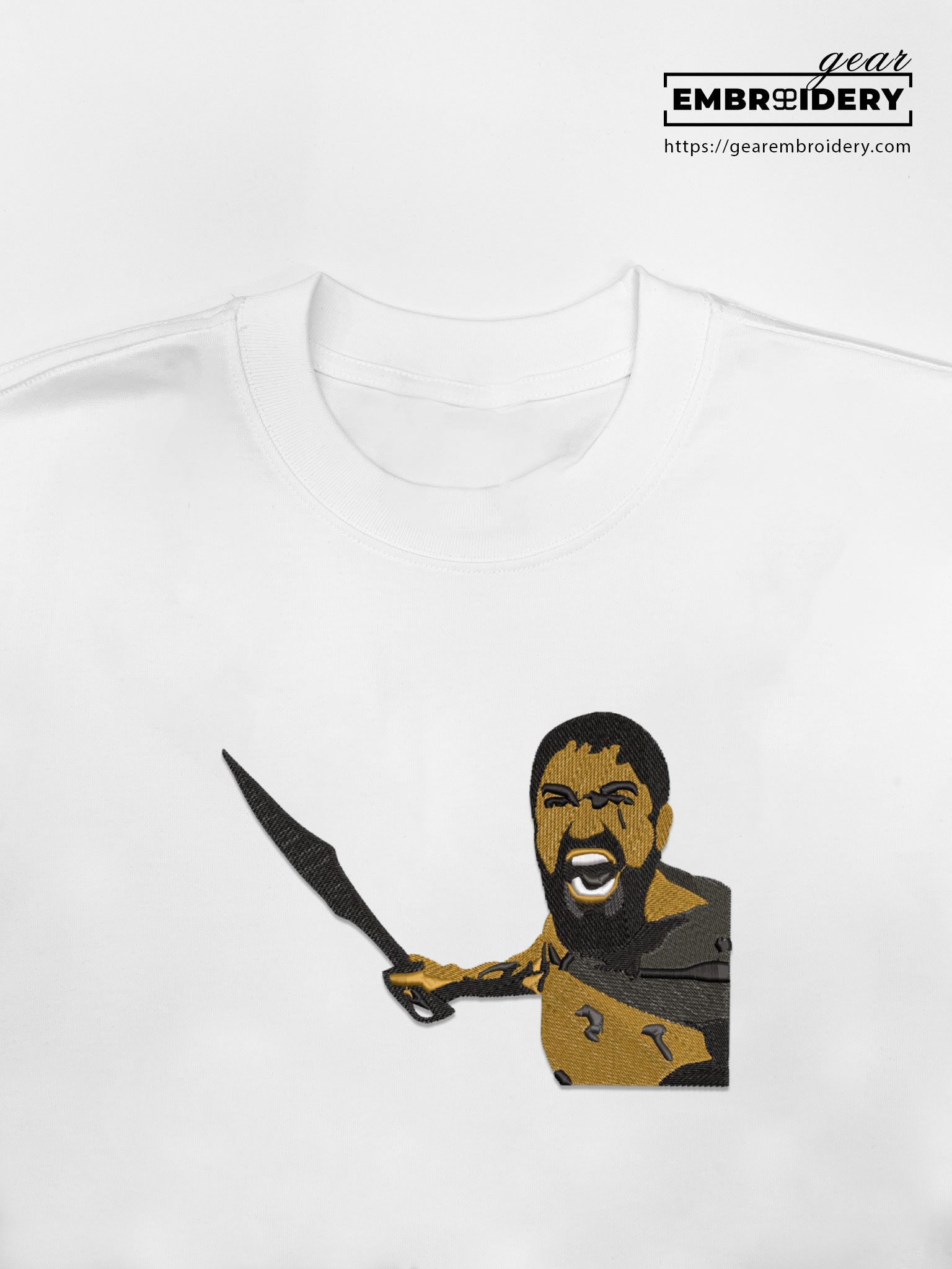 Helsov 300 Embroidered Personalized Embroidered T Shirt Sweatshirt Hoodie Clothing MS037