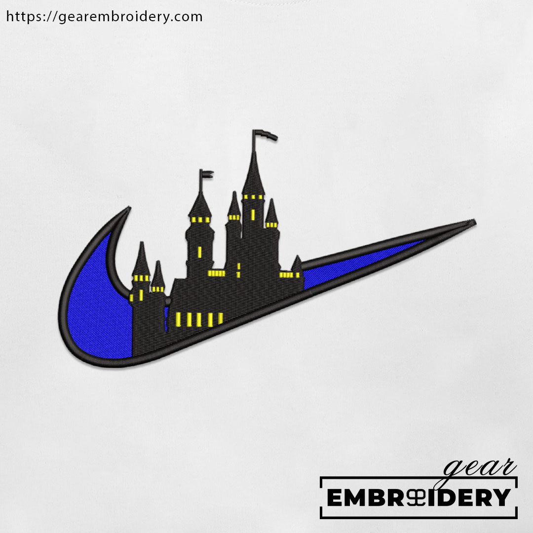 Hogwarts swoosh harry potter Embroidered Personalized Embroidered T Shirt Sweatshirt Hoodie Clothing MS038