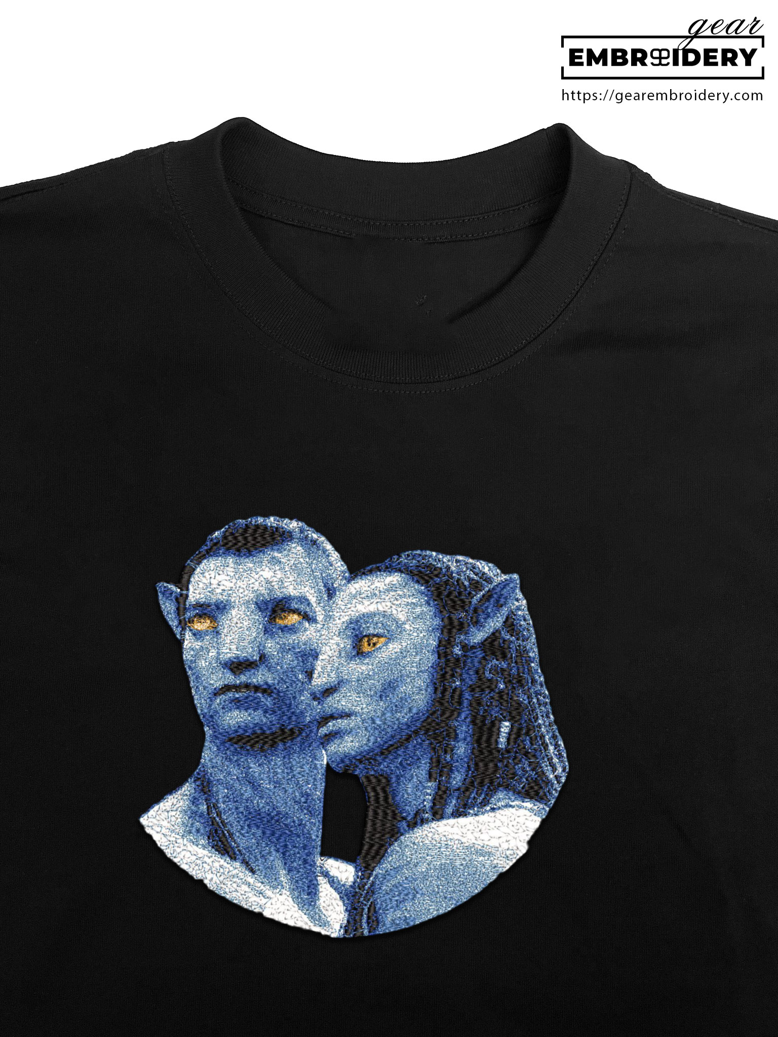 Jake neytiri avatar Embroidered Personalized Embroidered T Shirt Sweatshirt Hoodie Clothing MS043