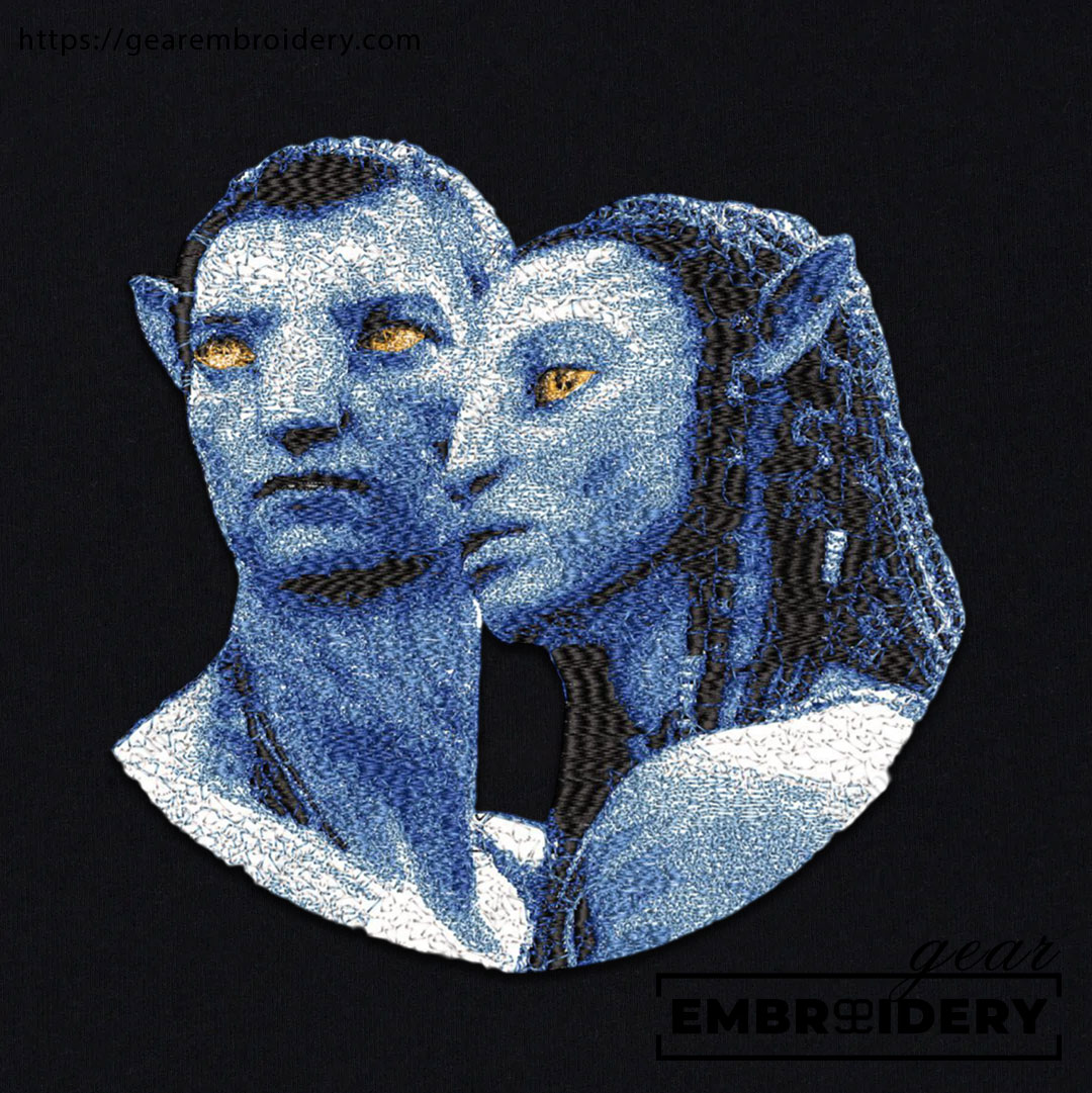 Jake neytiri avatar Embroidered Personalized Embroidered T Shirt Sweatshirt Hoodie Clothing MS043