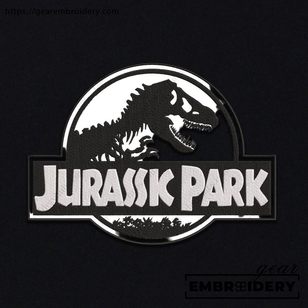 Jurassic park jurassic park Embroidered Personalized Embroidered T Shirt Sweatshirt Hoodie Clothing MS045