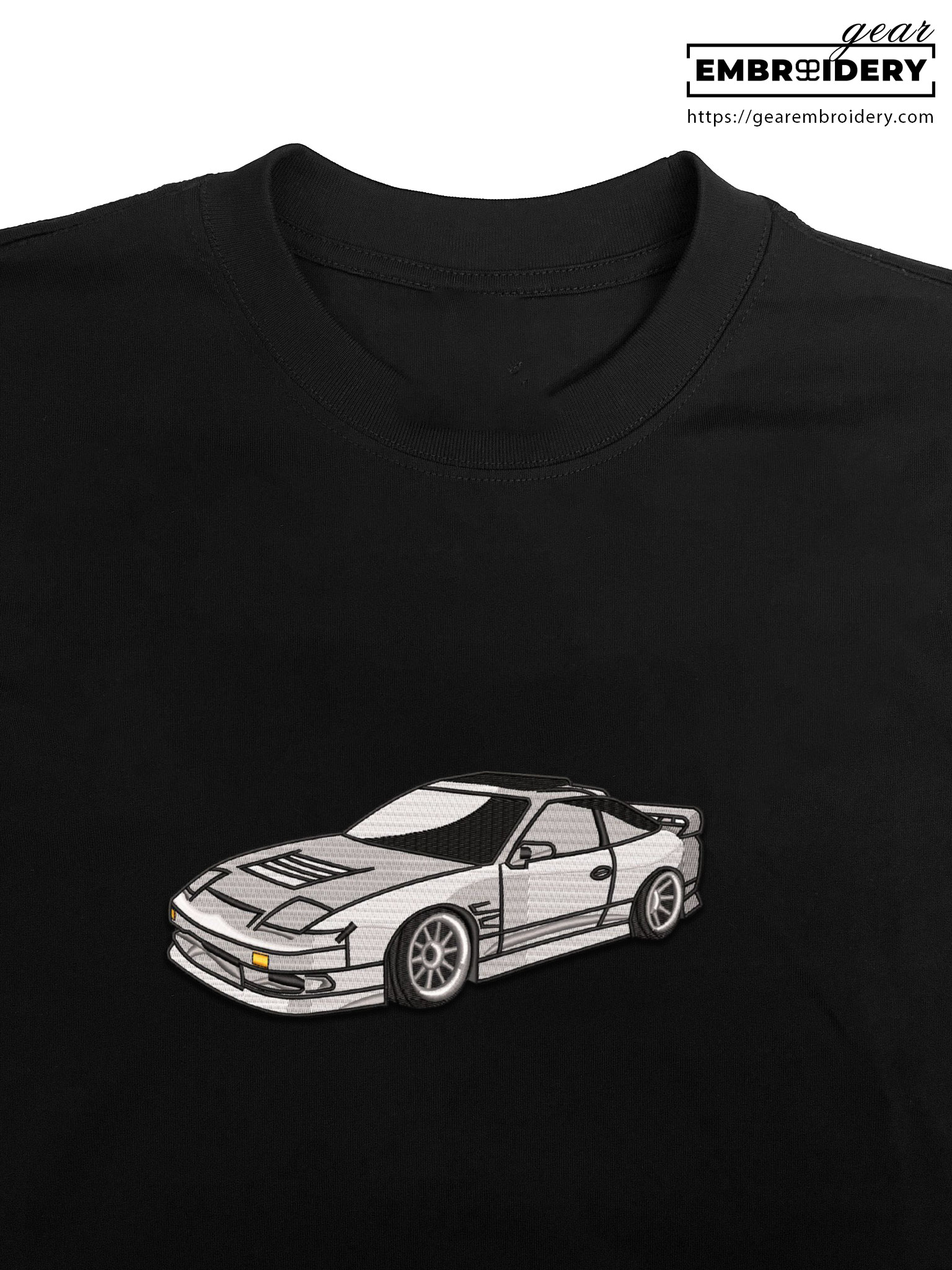 Nissan car Embroidered Personalized Embroidered T Shirt Sweatshirt Hoodie Clothing C037