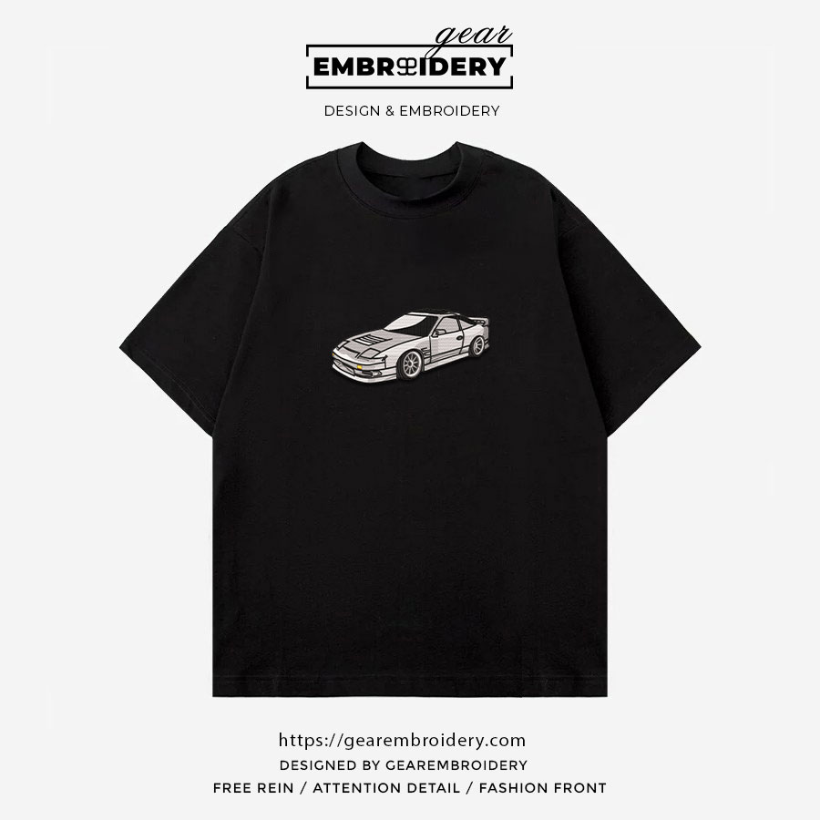 Nissan car Embroidered Personalized Embroidered T Shirt Sweatshirt Hoodie Clothing C037