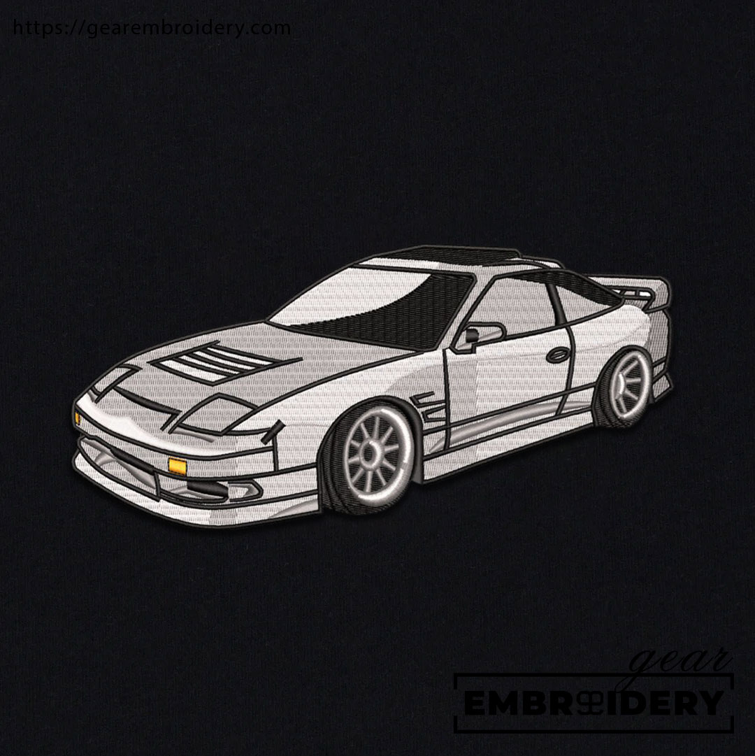 Nissan car Embroidered Personalized Embroidered T Shirt Sweatshirt Hoodie Clothing C037