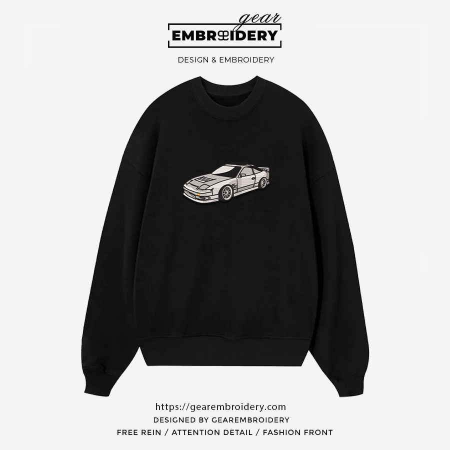 Nissan car Embroidered Personalized Embroidered T Shirt Sweatshirt Hoodie Clothing C037