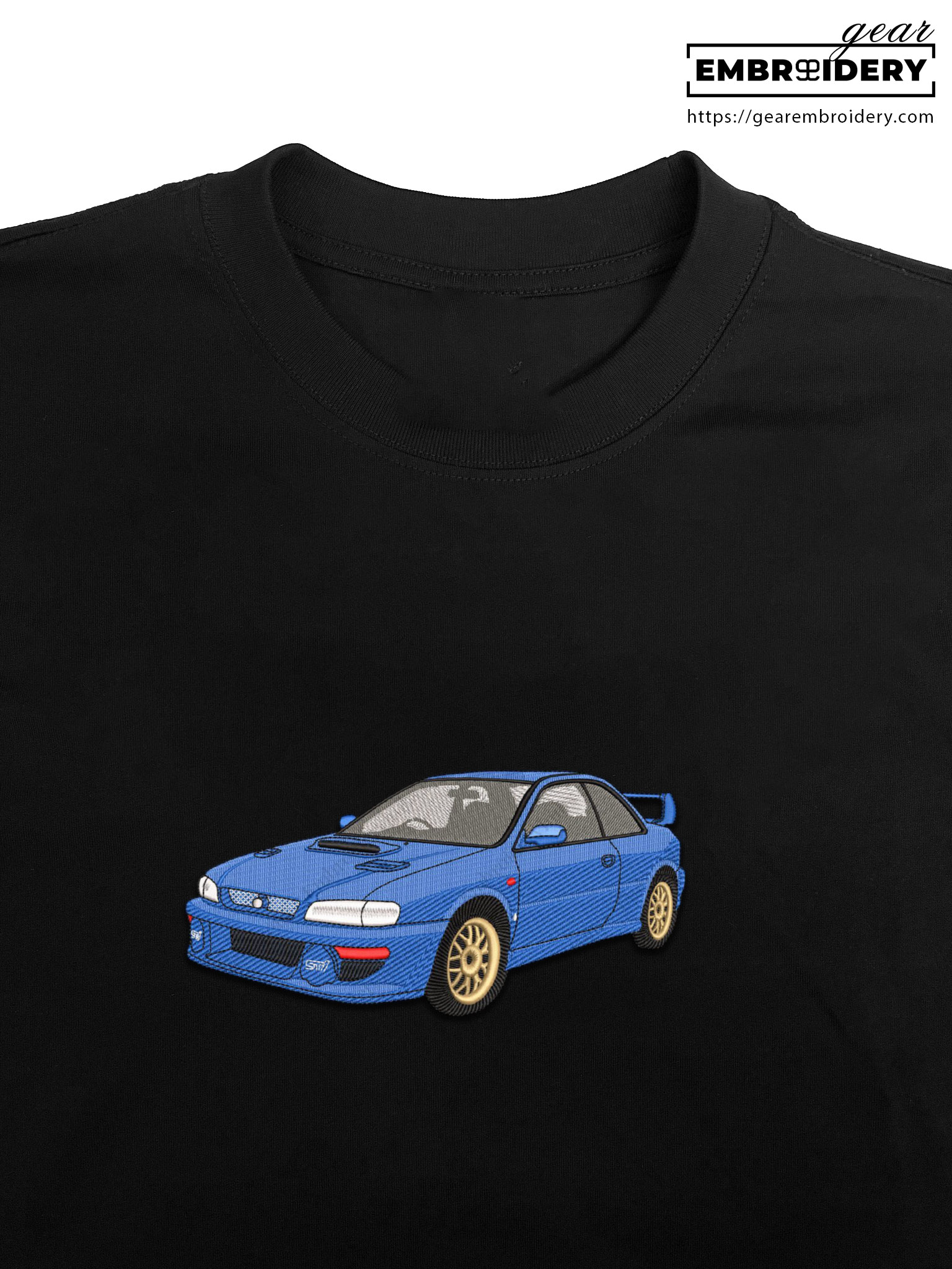 Subaru legacy Embroidered Personalized Embroidered T Shirt Sweatshirt Hoodie Clothing C060