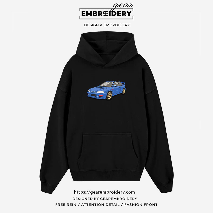 Subaru legacy Embroidered Personalized Embroidered T Shirt Sweatshirt Hoodie Clothing C060