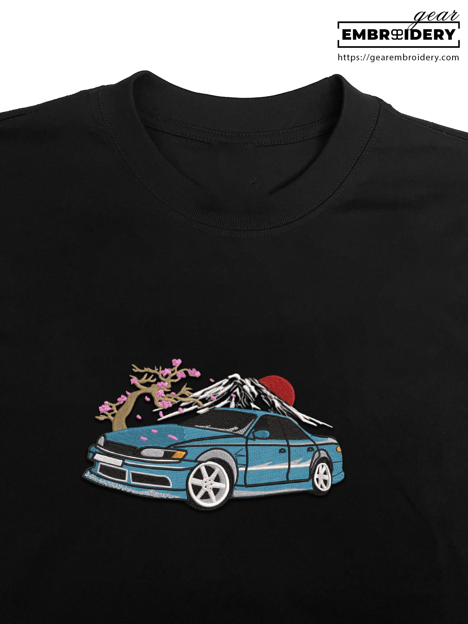 Toyota mark ii Embroidered Personalized Embroidered T Shirt Sweatshirt Hoodie Clothing C062