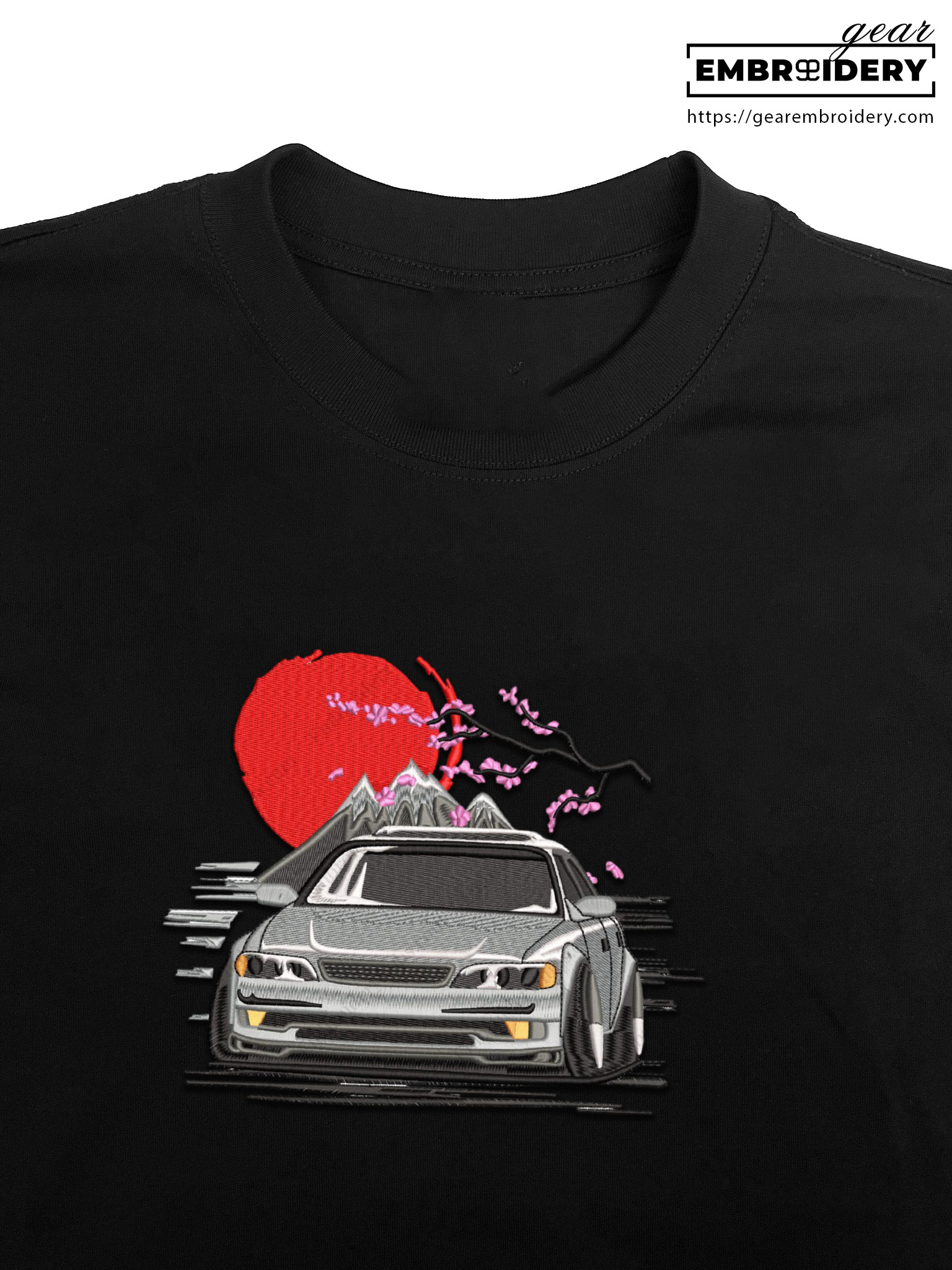 Toyota mark ii Embroidered Personalized Embroidered T Shirt Sweatshirt Hoodie Clothing C063