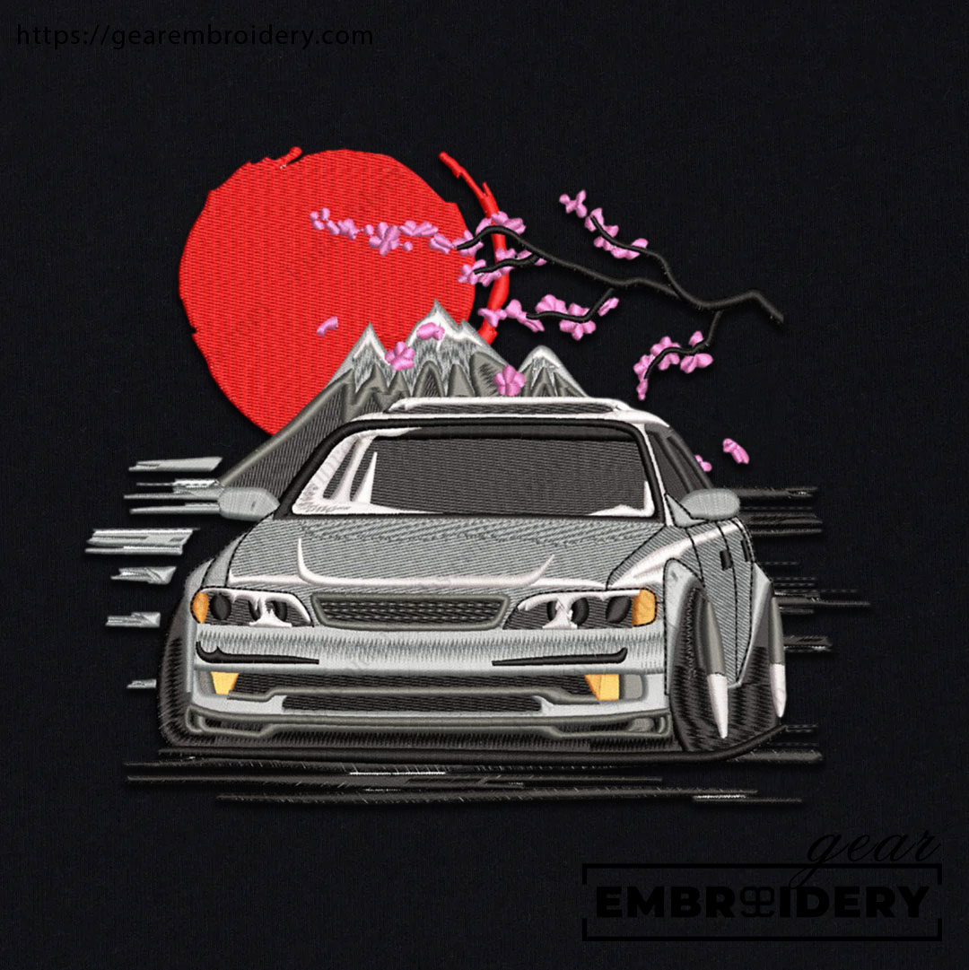 Toyota mark ii Embroidered Personalized Embroidered T Shirt Sweatshirt Hoodie Clothing C063