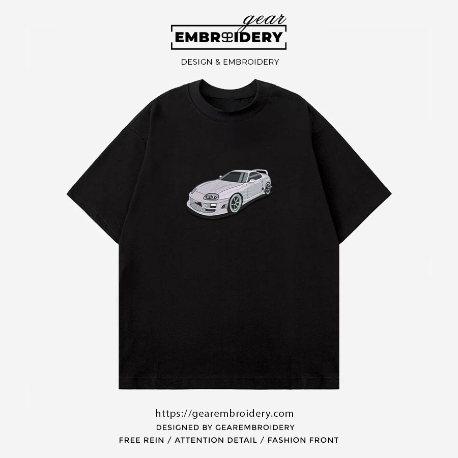 Toyota supra mk4 Embroidered Personalized Embroidered T Shirt Sweatshirt Hoodie Clothing C065
