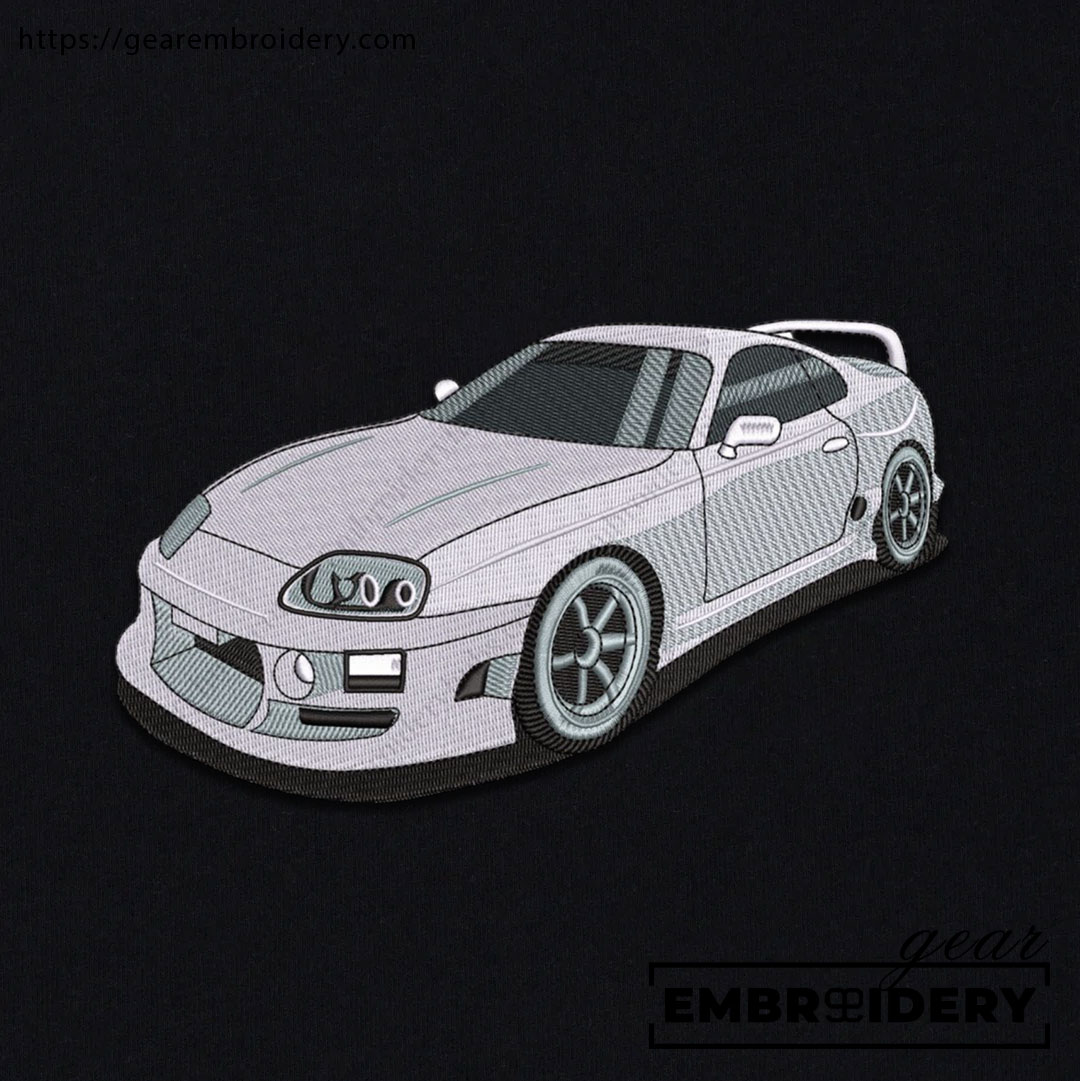 Toyota supra mk4 Embroidered Personalized Embroidered T Shirt Sweatshirt Hoodie Clothing C065