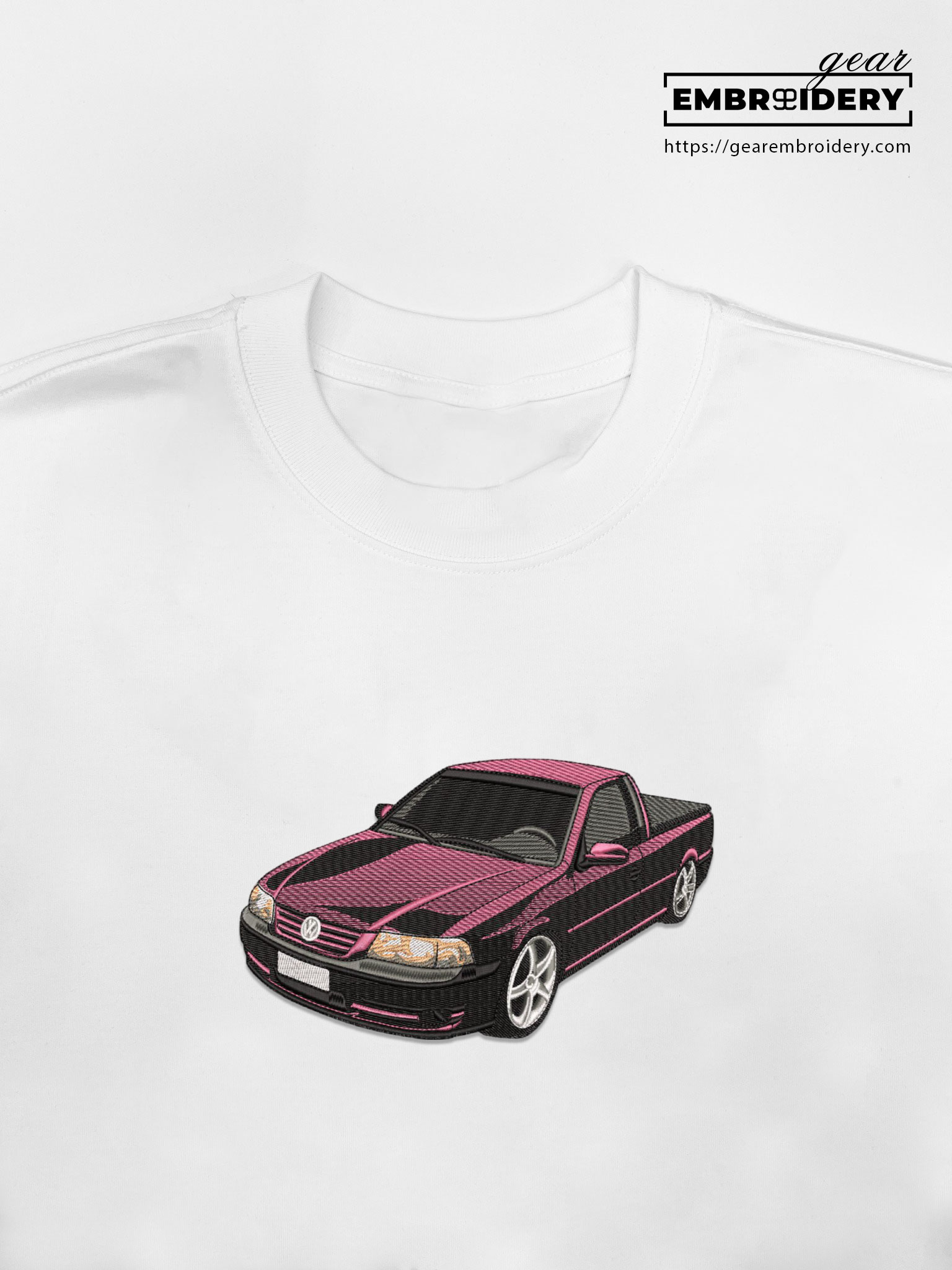 Volkswagen car Embroidered Personalized Embroidered T Shirt Sweatshirt Hoodie Clothing C066