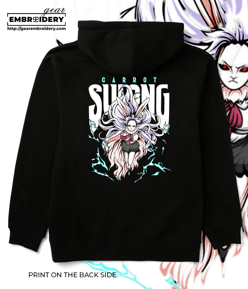 Carrot One Piece anime Printing & Embroidered T Shirt Sweatshirt Hoodie Clothing OP112