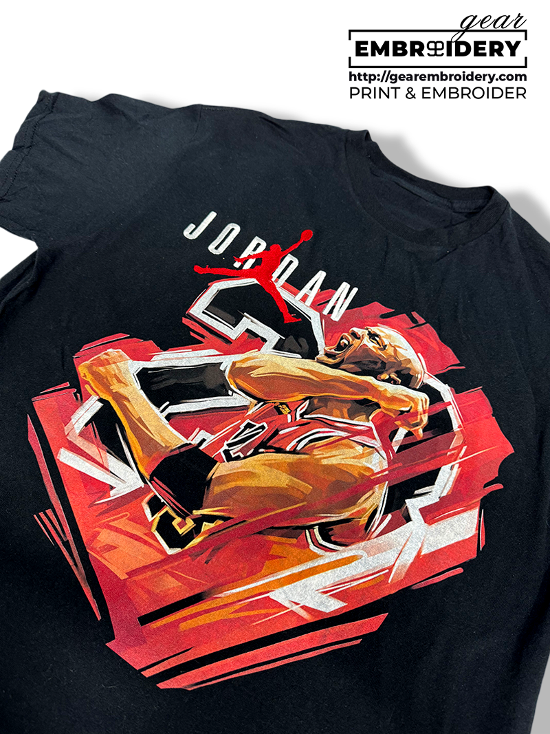 Michael Jordan merch fan Print & Embroider T Shirt Sweatshirt Hoodie LMT194