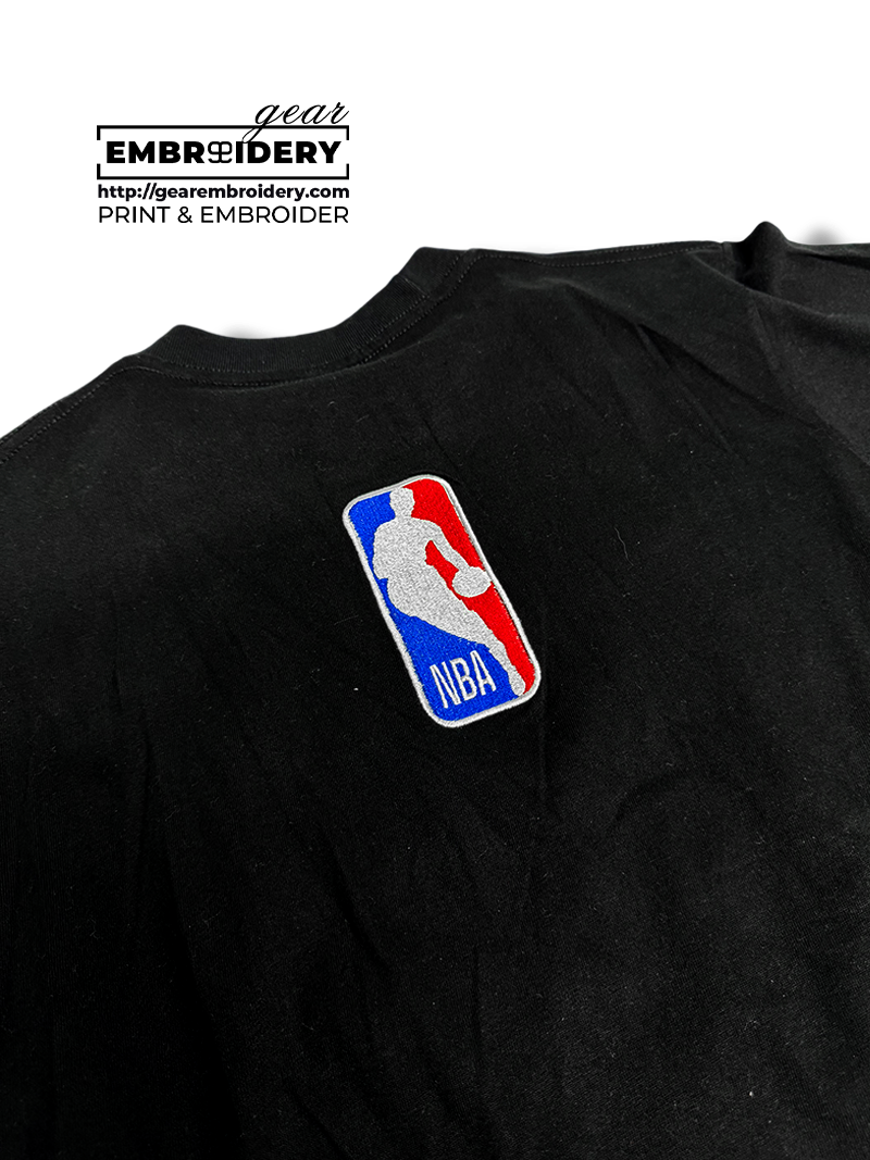 Dennis Rodman merch fan Print & Embroider NBA Logo T Shirt Sweatshirt Hoodie LMT194