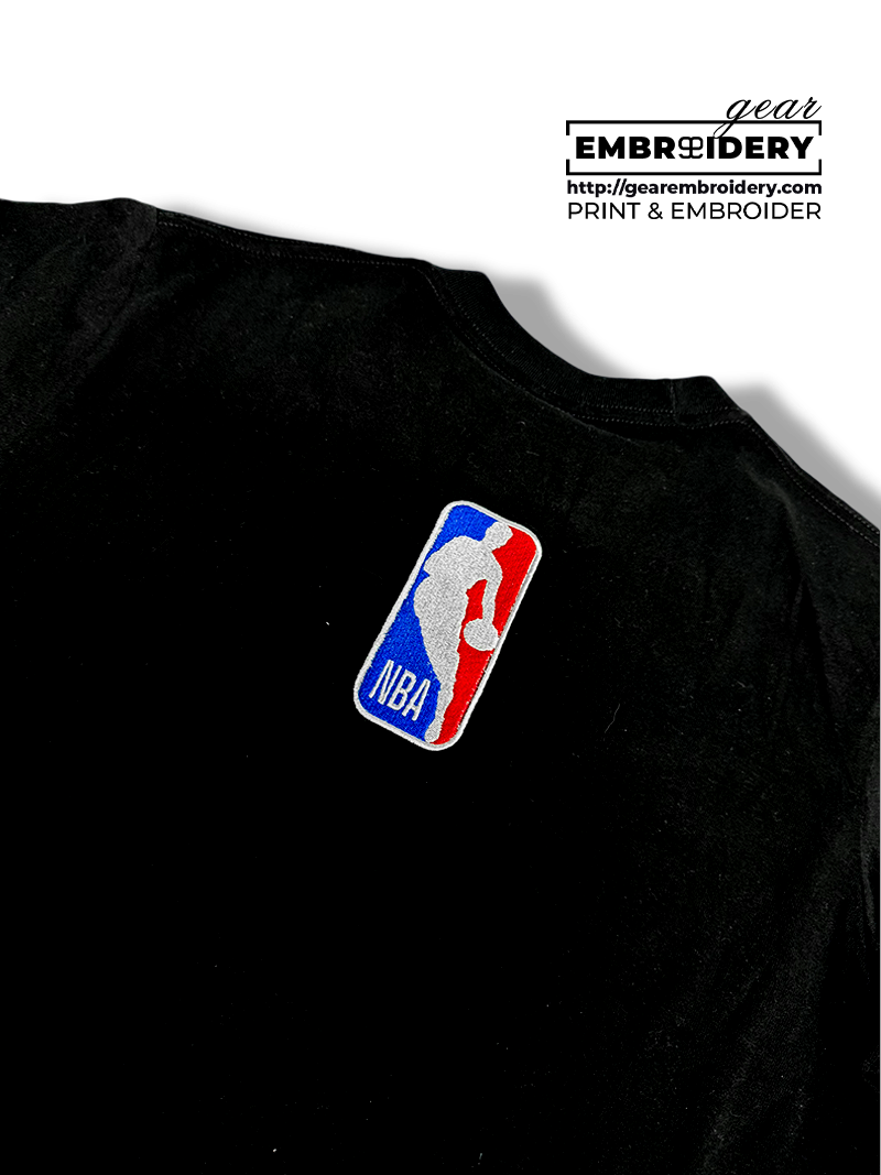 Dennis Rodman merch fan Print & Embroider NBA Logo T Shirt Sweatshirt Hoodie LMT194