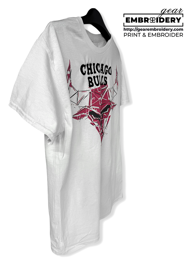 Chicago Bulls logo NBA merch fan Print & Embroider T Shirt Sweatshirt Hoodie LMT196