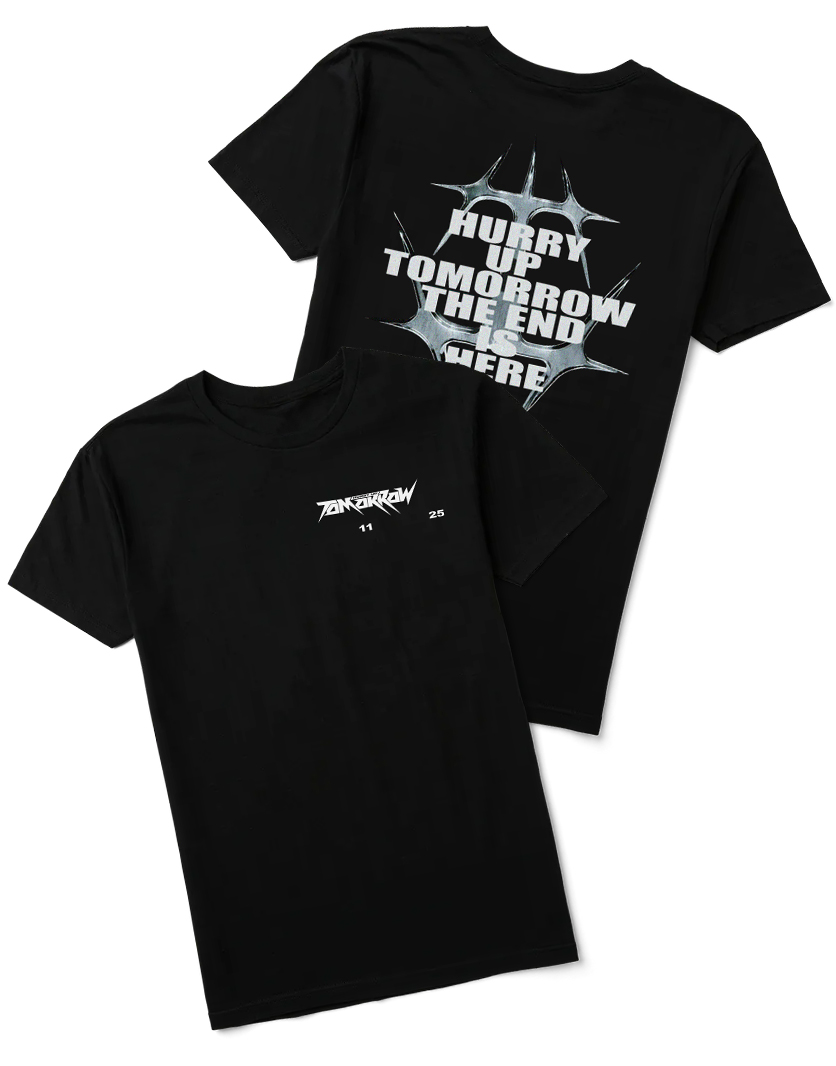 Official The Weeknd Merch Hurry Up Tomorrow The End Is Hear Hoodie T Shirt Sweatshirt Hoodie LMT198