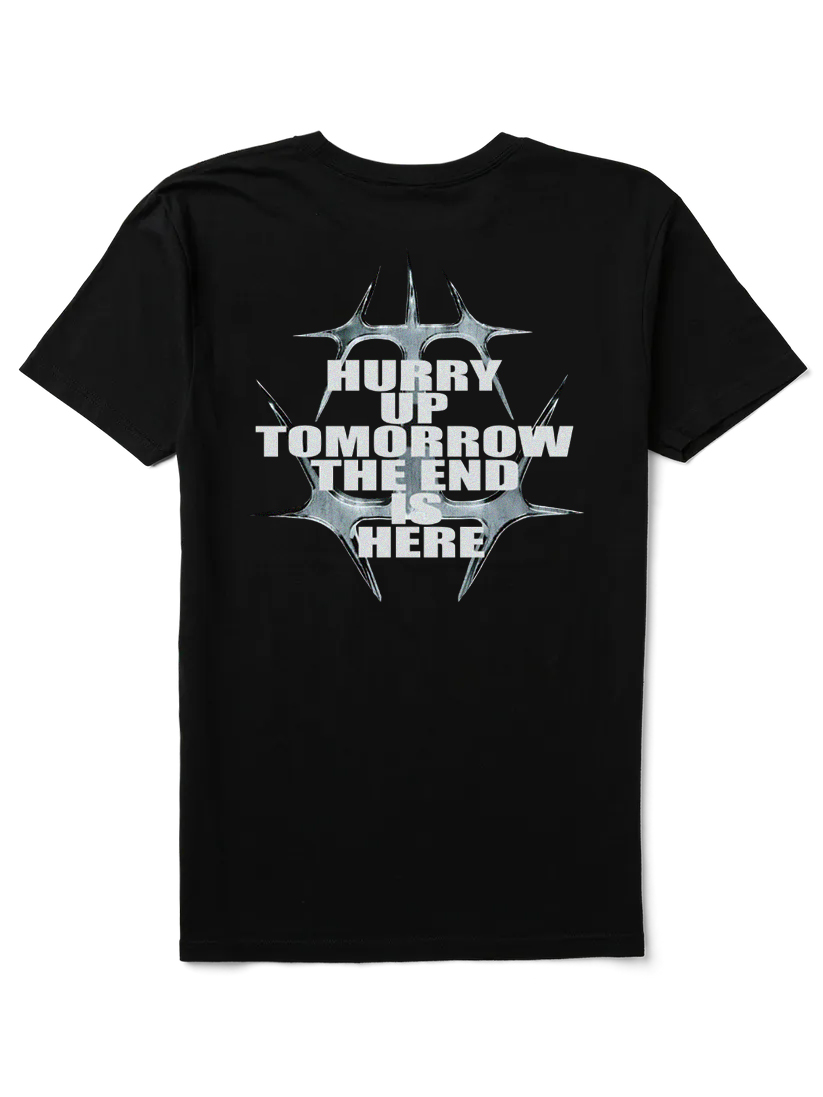 Official The Weeknd Merch Hurry Up Tomorrow The End Is Hear Hoodie T Shirt Sweatshirt Hoodie LMT198